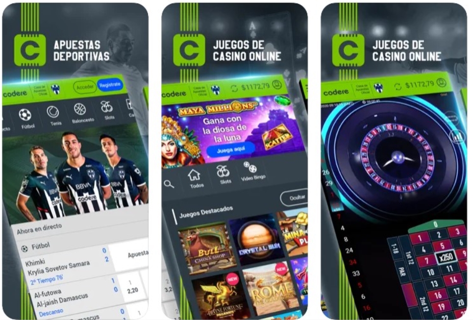 App de Codere Casino España para móvil