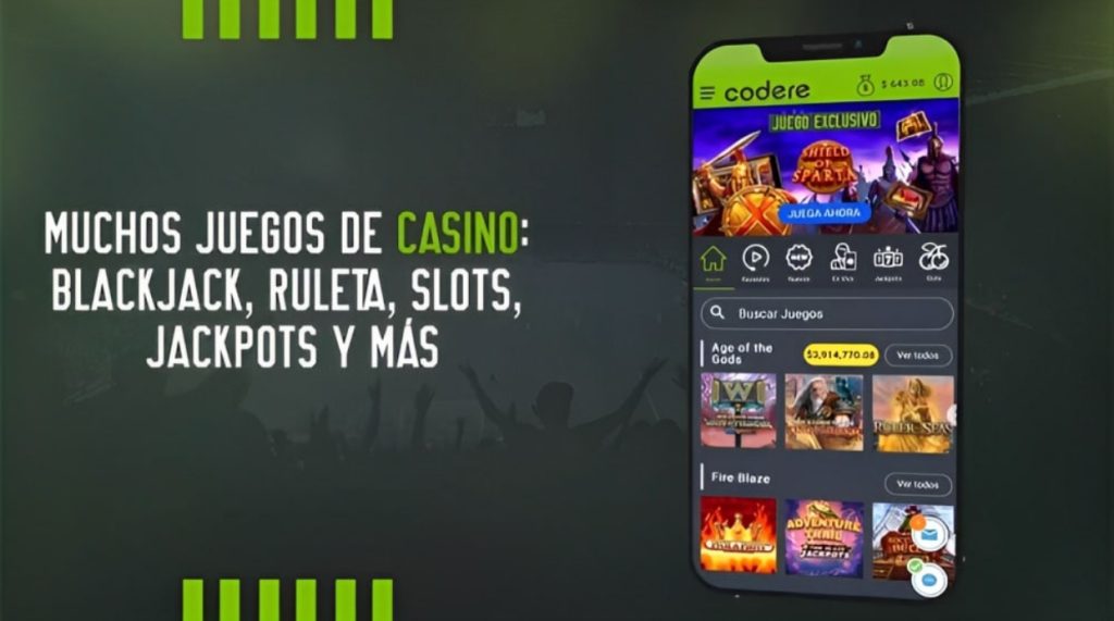 Descargar app Codere Casino.